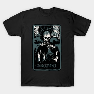 Judgement Skeleton Skull Tarot Card T-Shirt